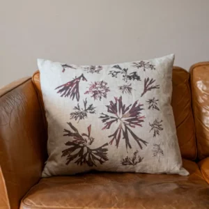 Assorted Seaweed Pillow by Nicola Weldon - Coastal home decor pillow