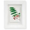 Rowan Mini by Nicola Weldon - Delicate Irish art with rowan branches and berries in a compact size