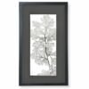 Oak Leaves (Charcoal) by Nicola Weldon - Fine art print with intricate oak leaves in charcoal tones