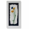 Yellow Poppies And Blue Cornflower Ceramic Plaque by Nicola Weldon - Fine art print with vibrant floral design